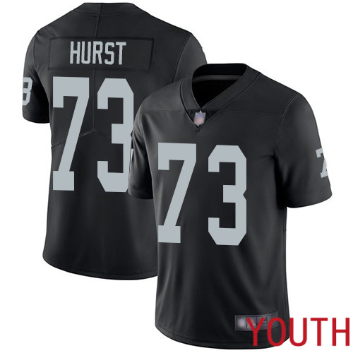 Oakland Raiders Limited Black Youth Maurice Hurst Home Jersey NFL Football #73 Vapor Untouchable Jersey